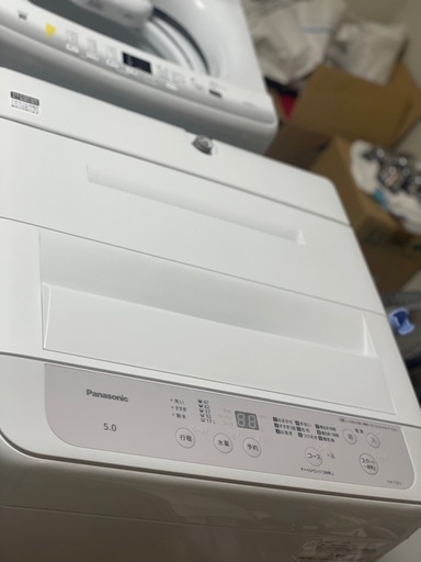 送料・設置込み可?表示価格より10%OFF?洗濯機　5kg Panasonic 2025年【分解クリーニング済み】