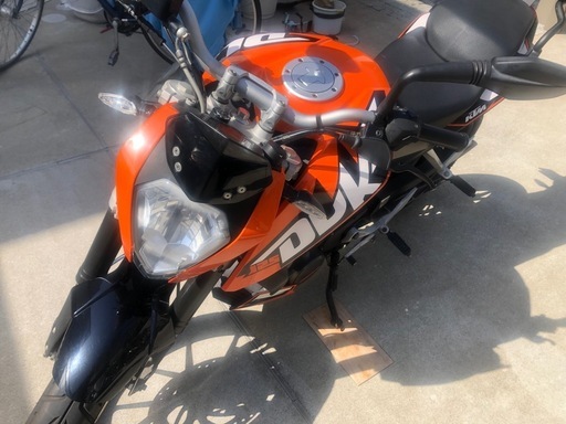 【更新】KTM DUKE125  乗換のため出品します