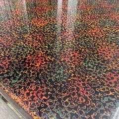 伝統工芸品　津軽塗りテーブル　津軽塗り　の画像