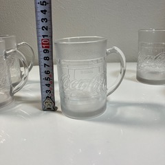 レトロなコカコーラのビアジョッキグラス非売品の画像