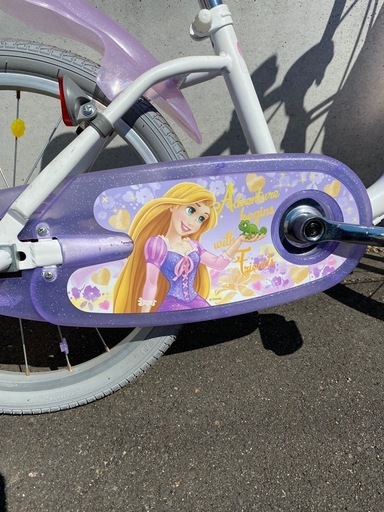 ラプンツェル子供用自転車