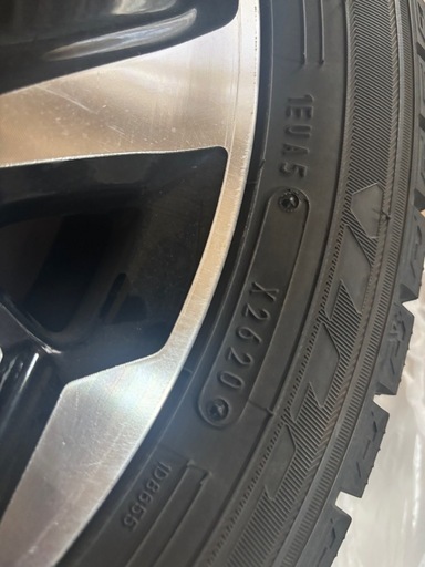 NBOX custom 純正15inch 4本スタッドレス付き