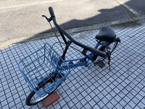 【20インチ自転車】小径車　大人用　前後タイヤ新品❗️変速なし　若林自転車　膳所店SALE中❗️