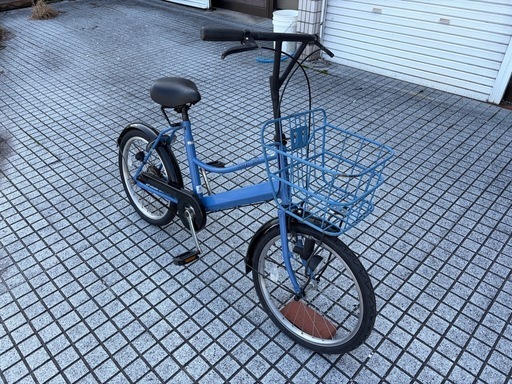 【20インチ自転車】小径車　大人用　前後タイヤ新品❗️変速なし　若林自転車　膳所店SALE中❗️
