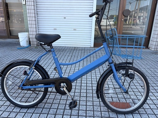 【20インチ自転車】小径車　大人用　前後タイヤ新品❗️変速なし　若林自転車　膳所店SALE中❗️