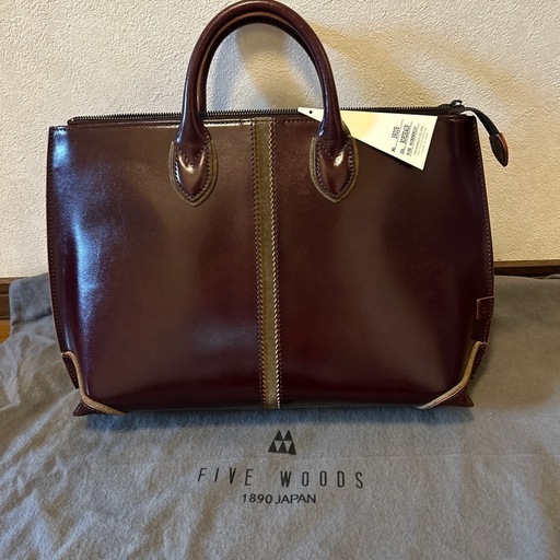 未使用品　日本製　本革バッグ