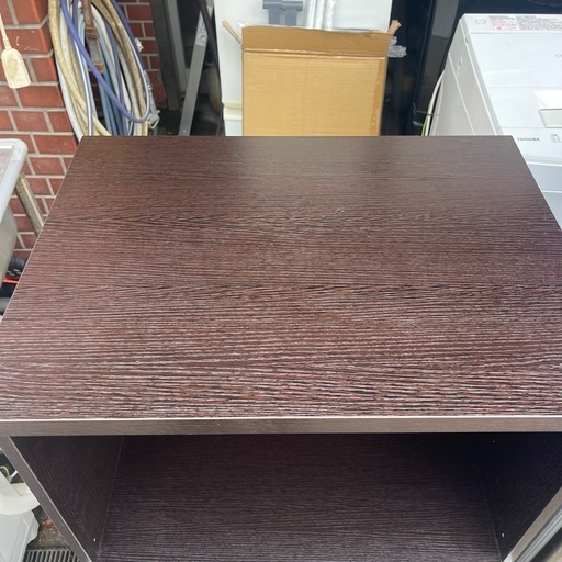 ６０㎝　キッチンワゴン　食器棚　コンセント付き　【リサイクルショップ道楽屋】