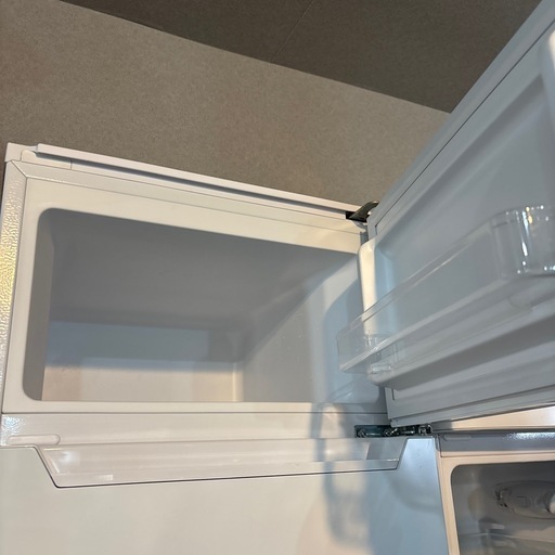 値下げ中?単身用‼️2ドア冷凍冷蔵庫YAMADA87L2021年YRZ-CO9H1製白ホワイト