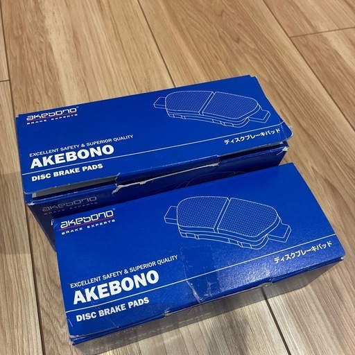 デリカd5 新品国産　前後ブレーキパッド  AN-786wk AN-650wk