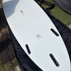 美品 NSP 7'10" ファンボード ハードケース付き　横浜市の画像