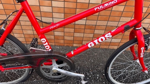 中古整備品 自転車 試乗可能です！リユース品 GIOS PULMINO ミニベロ 