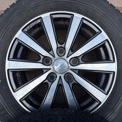 冬タイヤ付15インチアルミ (80ヴォクシー/ノア等)の画像