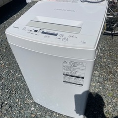 東芝 TOSHIBA 全自動洗濯機 AW-45M5(W) 4.5kg 2018年製 ホワイト (中古 