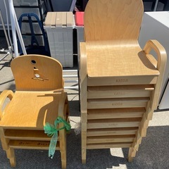 KATOJI ミニチェア 木製 積層合板 保育園 