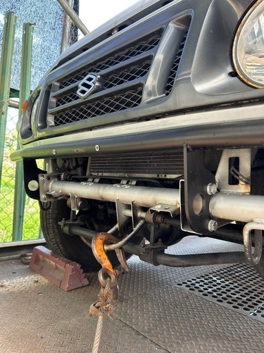 スズキ　ジムニーja22 ワイルドウィンド5mt 不動車