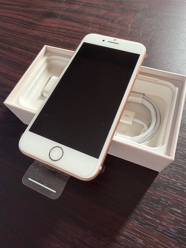 即売却希望◆訳アリ！フィルム付美品iPhone8 64GB A1906