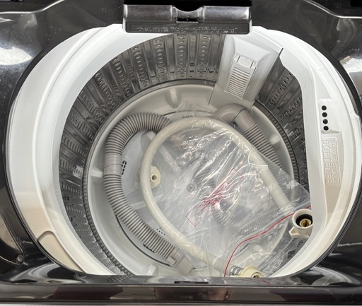 ✨ お得！おしゃれブラック家電セット 冷蔵庫＋洗濯機＋電子レンジ 高年式・ほぼ未使用 ? 配達OK｜? 夜間対応OK｜?️ 設置OK｜