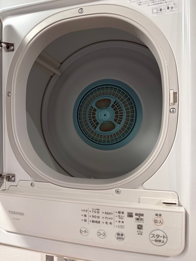 (値下げ)衣類乾燥機　東芝　ED-458(W)2021年製