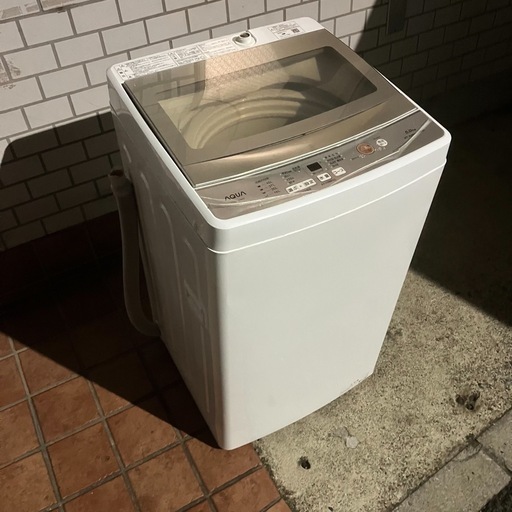 洗濯機 AQUA 2022年 (ひ) 竹橋の生活家電《洗濯機》の中古あげます 