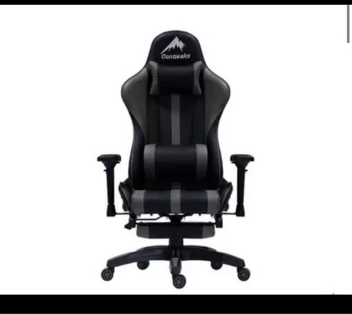 美品Contieaks(コンティークス) ゲーミングチェア ルセルV3 オットマン付き 