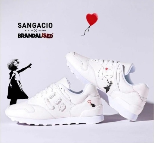 SANGACIO にゅ〜ず『PURE WHITE BRANDALISED ー 新品