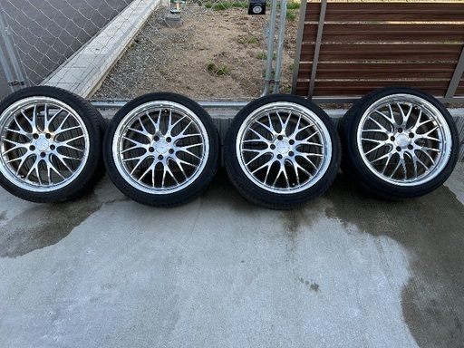 19インチ　worksタイヤホイールセット