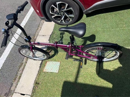 (美品)折りたたみ自転車　6段変速