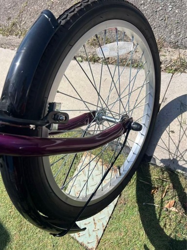 (美品)折りたたみ自転車　6段変速