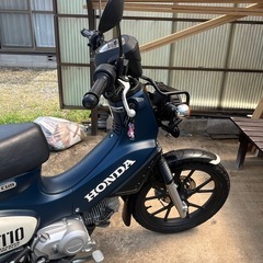 【低走行・美品】ホンダ クロスカブ110 (JA60) マットブルー / 走行4,865kmの画像