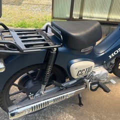 【低走行・美品】ホンダ クロスカブ110 (JA60) マットブルー / 走行4,865kmの画像