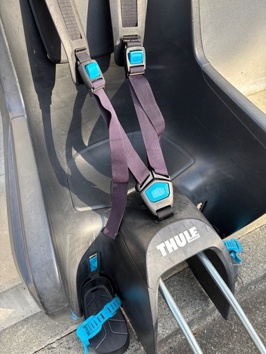 THULE 自転車用チャイルドシート ブラック・ブルー