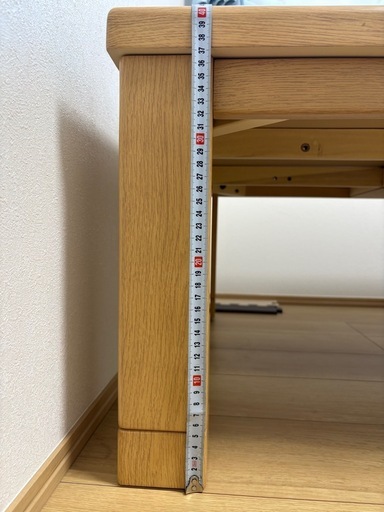 【お譲り先決まりました】こたつテーブル(こたつケーブル付)＋こたつ布団