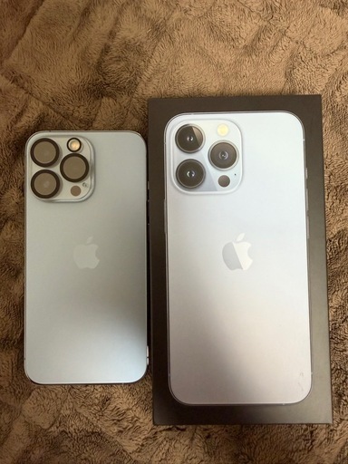 超美品！iPhone13 Pro 256GB シエラブルー SIMフリー バッテリー89% 即渡し可
