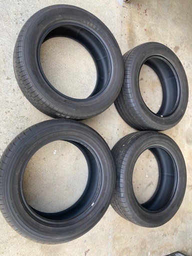 235/55R18 100V 夏 ヨコハマ BluEarth-XT ブルーアース AE61 レクサスNX ハリアー RAV4