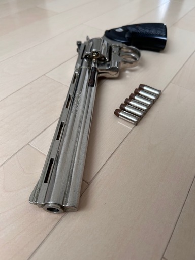 コルトパイソン357マグナム コクサイ 金属モデルガン SMG刻印