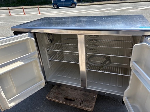 ■中古品 ホシザキ業務用台下冷蔵庫 RT-120PNE1 2014年 1200ｘ600ｘ800ｍｍ 252Ｌ 動作問題なし 厨房■