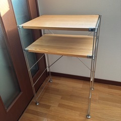 [新規受付終了]カゴ付き無印ラックの画像
