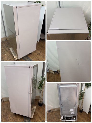 【?買取市場 6ヶ月保証】R659 ☀️ TWINBIRD / ツインバード 冷蔵庫 (146L / 2ドア)  20年製 KHR-E