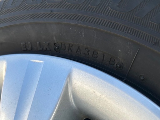 日産純正スチールホイール&スタッドレスタイヤセット
