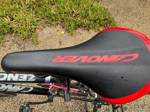 【これ以上のお値引は無理です;; 】 CANOVER CAR-011 ZENOS produced by OTOMO Japan (オオトモ カノーバー ゼノス) レッド/ブラック ロードバイク