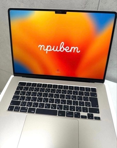 【バッテリー100%】MacBookAirM2 2023 16GB 256GB美品