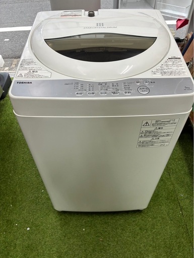 TOSHIBA  AW-5G6(W) 5KG 2019年製　全自動洗濯機