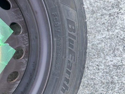 ホンダNBOX純正ホイールタイヤ4本セット