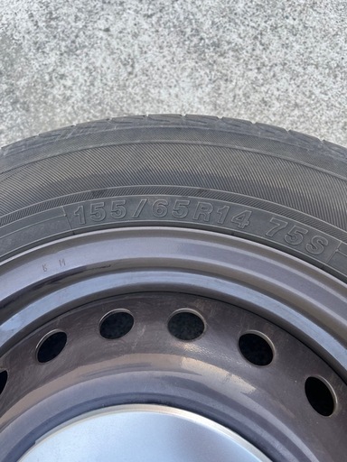 ホンダNBOX純正ホイールタイヤ4本セット