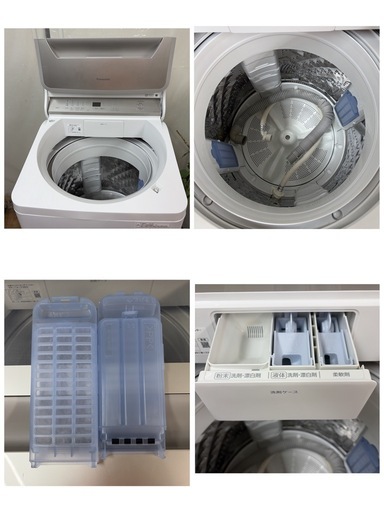 【?買取市場 6ヶ月保証 ジモティー限定特別価格】R321 ☀️ Panasonic / パナソニック 洗濯機 （洗濯10.0㎏) 2