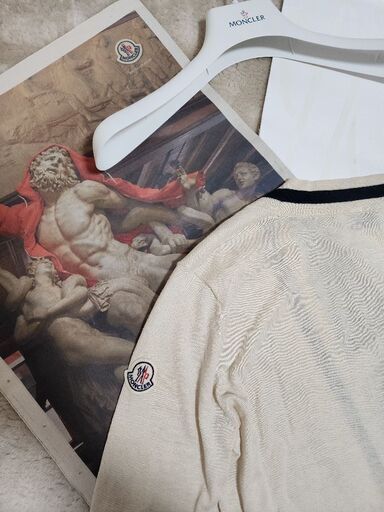 正規Moncler■ロゴロングカーディガン　XS