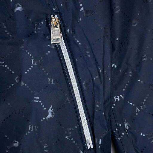 【未使用】HV POLO Caitlin パッカブル ジャケット Packable bag jacket S ネイビー 406093202 レディース 乗馬 馬術