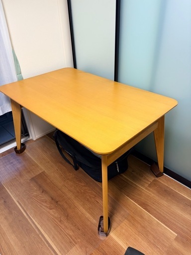 【ニトリ】ダイニングテーブル    美品 120cm