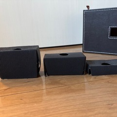 小物収納付きティッシュケースの画像