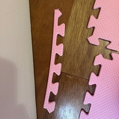 110枚ジョイントマットピンクの画像